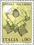 Italy 1973 Architecture 90 L Brown Scott 1106. Italia 1106. Uploaded by susofe